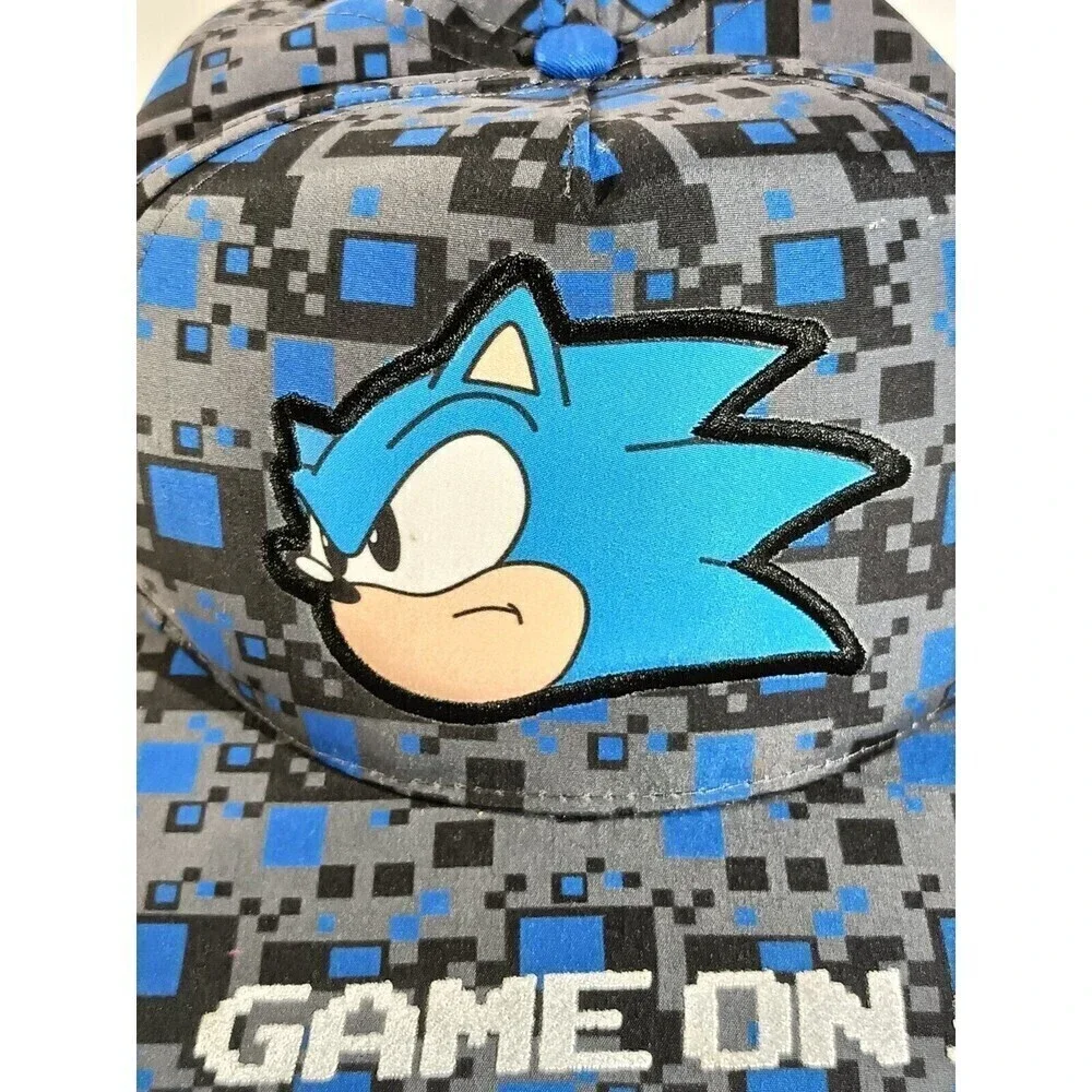 Sonic The Hedgehog Strapback Baseball Cap Hat Youth Sega Gamer Game On